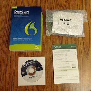 Nuance Dragon NaturallySpeaking 12.0 Premium - Full Version for Windows